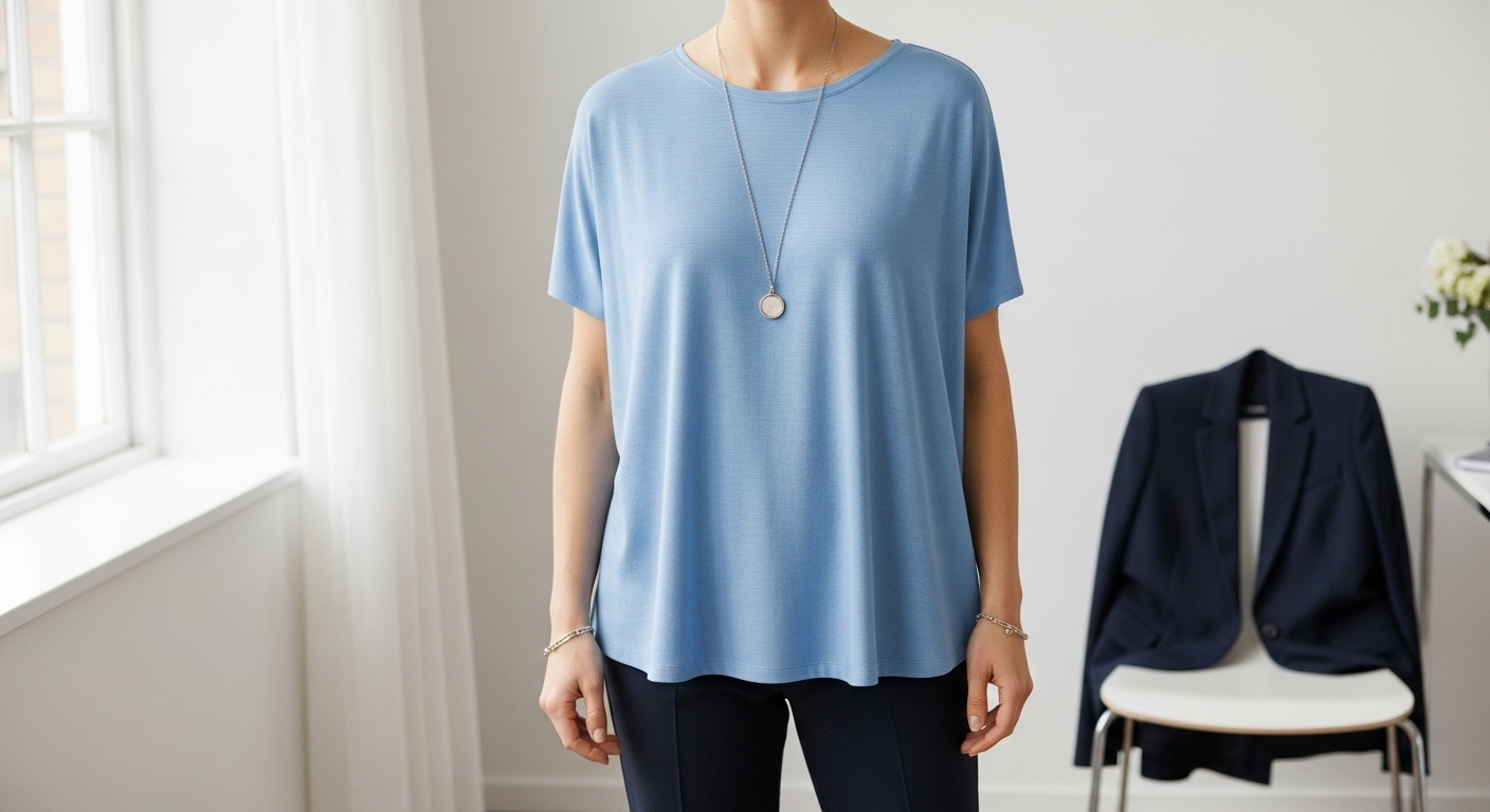 Relaxed Jersey Blazer