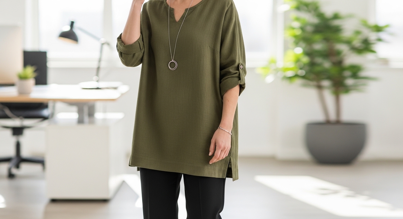 Contemporary Linen Blazer