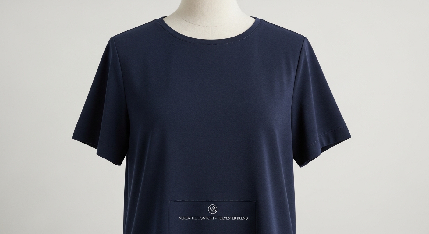 Minimalist Polyester Dress